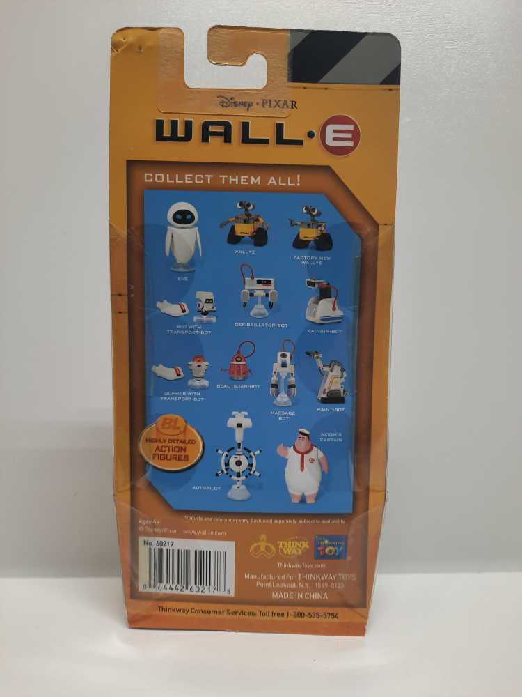 WALL-E (Wall-E) - Disney Store (Wall-E) action figure collectible [Barcode 064442602178] - Main Image 2