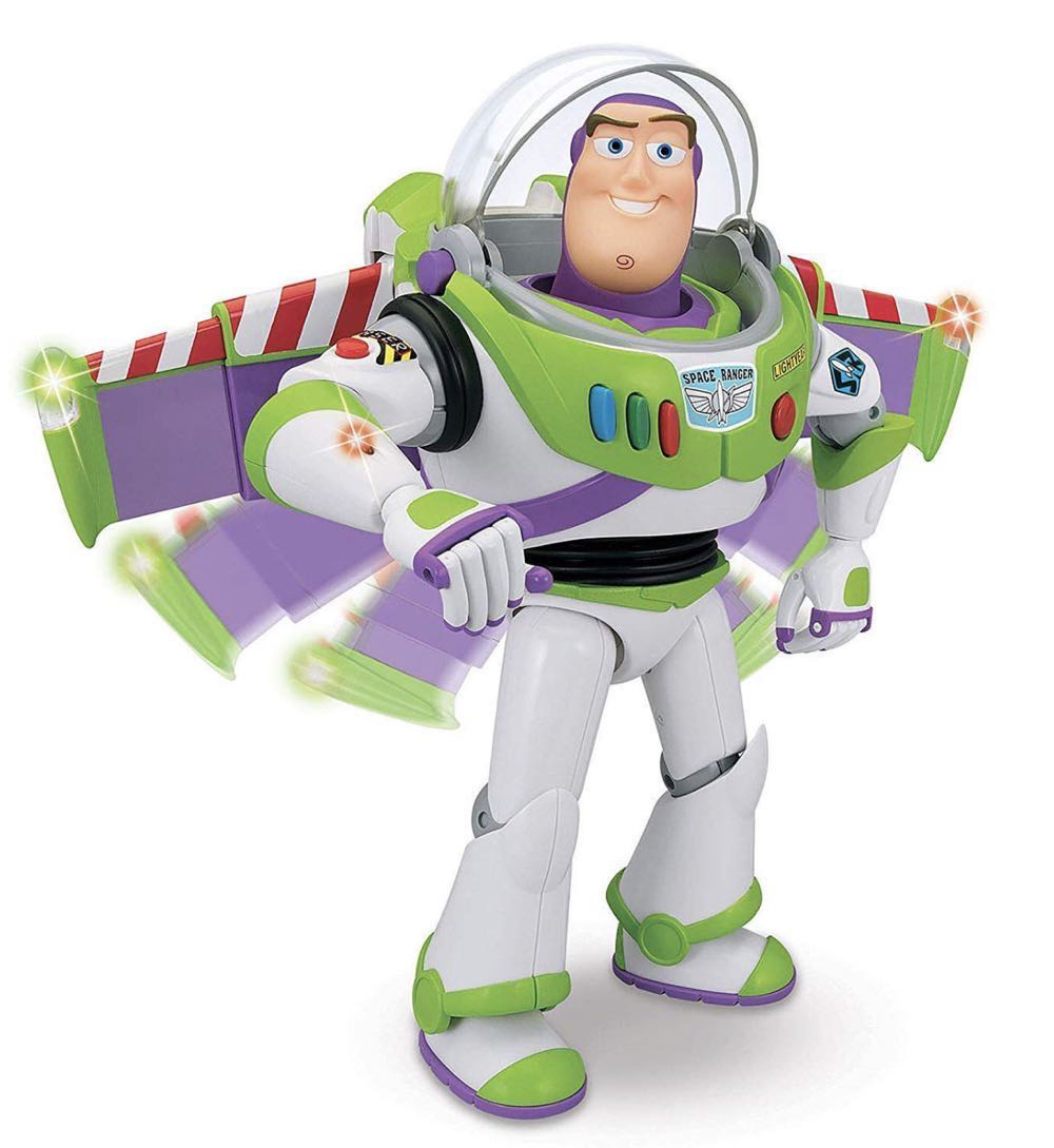 Buzz Lightyear Ultimate Talking Action Figure - Thinkway Toys (Toy Story) action figure collectible [Barcode 064442628093] - Main Image 3