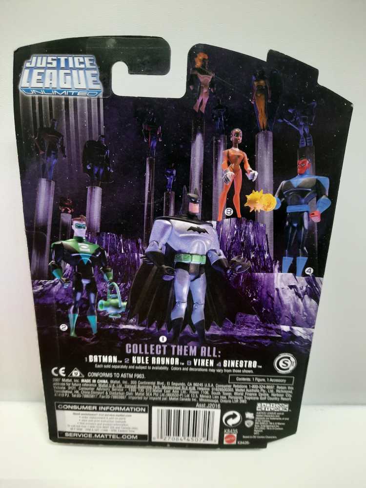Green Lantern (Kyle Rayner) - Mattel (DC: JLU: 5”) action figure collectible [Barcode 027084450729] - Main Image 2
