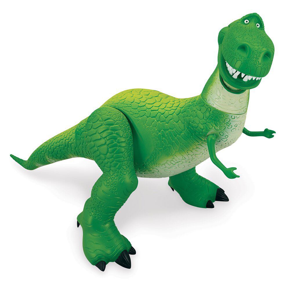 Toy Story: Rex the Roaring Dinosaur - Thinkway Toys (Disney•Pixar: Toy Story) action figure collectible [Barcode 064442640156] - Main Image 2
