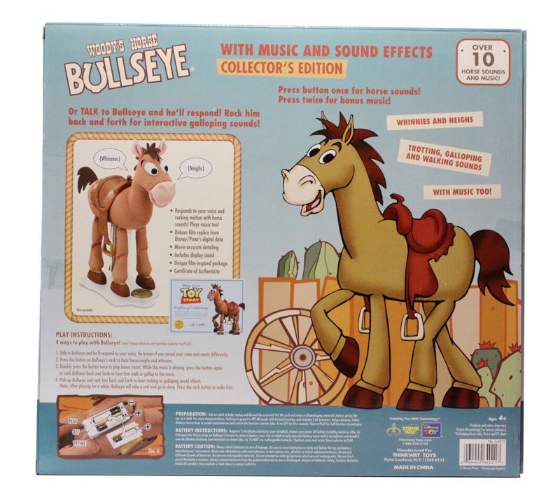 Bullseye - Thinkway (Disney Pixar Toy Story 2) action figure collectible [Barcode 064442640217] - Main Image 3
