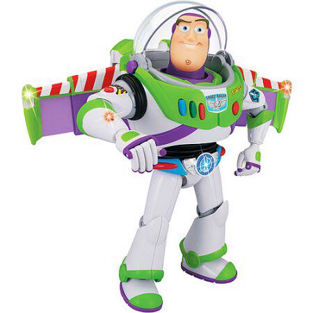 Toy Story: Buzz Lightyear, Space Ranger - Thinkway Toys (Science Fiction) action figure collectible [Barcode 064442640231] - Main Image 2