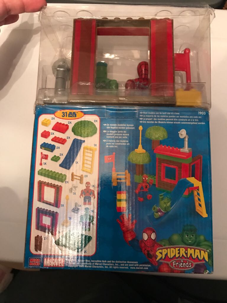 Spiderman And Friends Mega Bloks Tree House Headquarters  action figure collectible [Barcode 065541019034] - Main Image 2