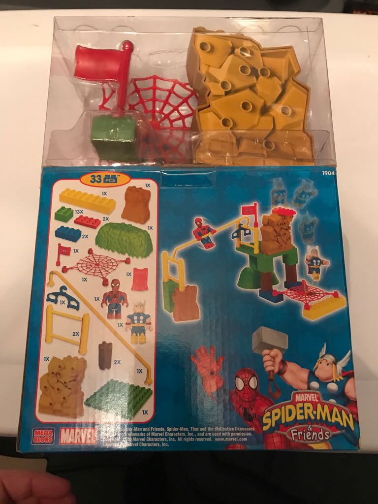 Spiderman And Friends Mega Bloks Training Camp  action figure collectible [Barcode 065541019041] - Main Image 2