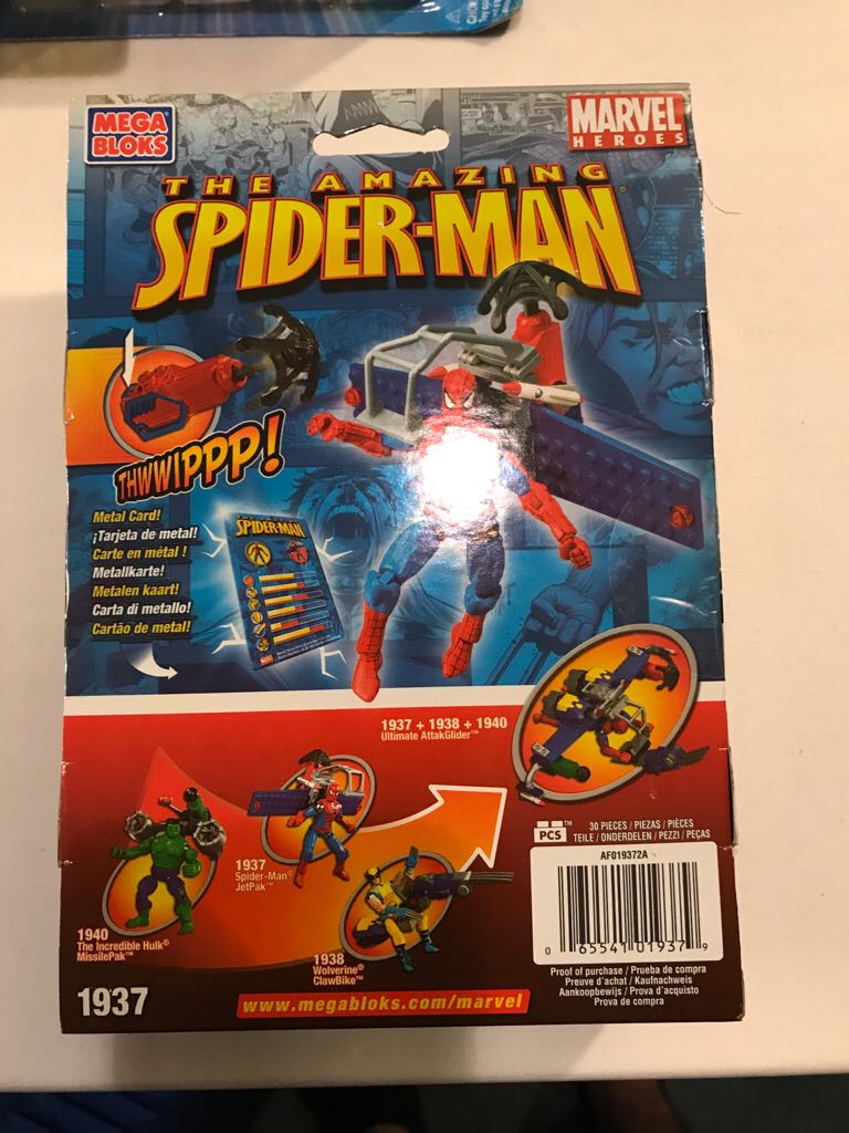 Mega Bloks The Amazing Spiderman  action figure collectible [Barcode 065541019379] - Main Image 2