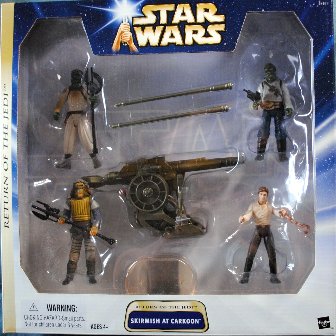 BATTLE PACK - Skirmish At Carkoon - Hasbro (Star Wars Episode VI Return Of The Jedi) action figure collectible [Barcode 0076930345115] - Main Image 1
