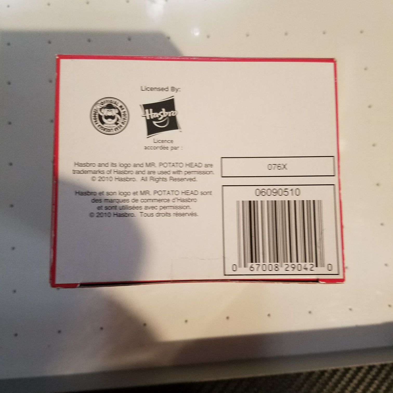 Ornament Mr Potato Head 2010 - American Greetings Corp action figure collectible [Barcode 067008290420] - Main Image 2