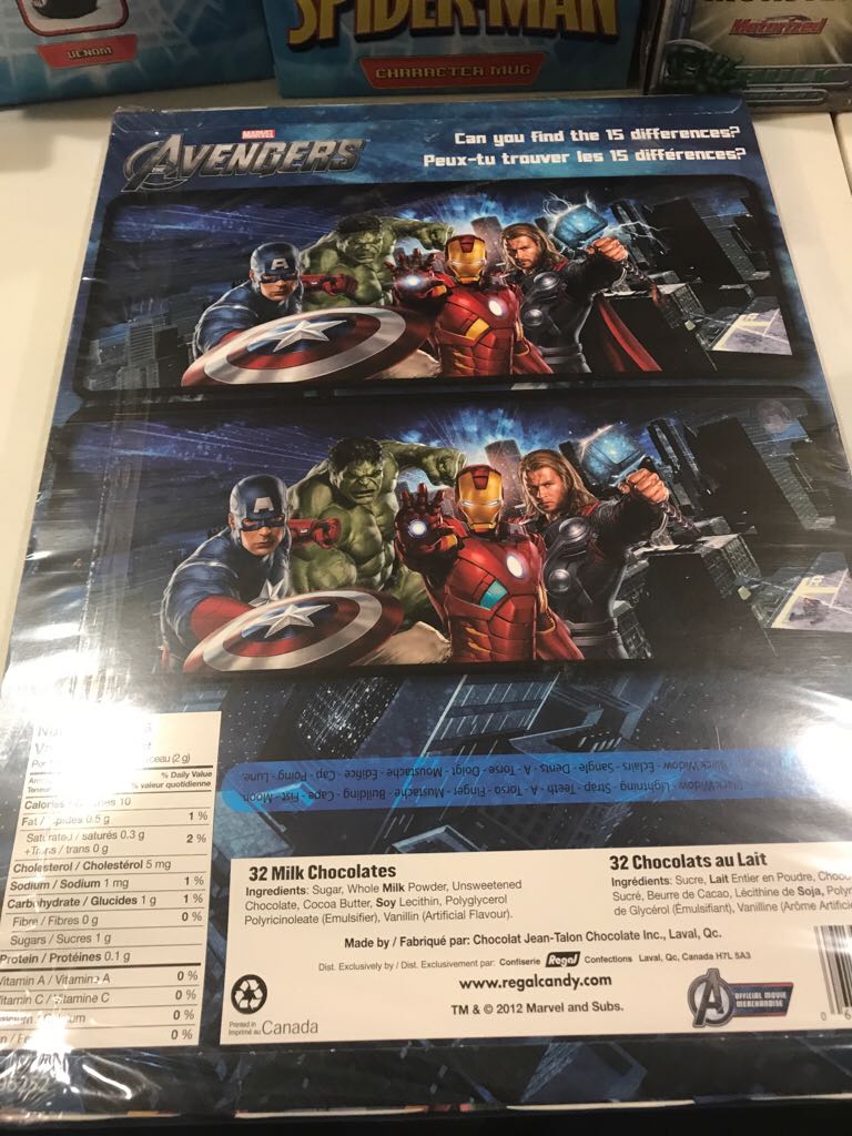 Avengers Movie Christmas Advent Calendar  action figure collectible [Barcode 067535065614] - Main Image 2