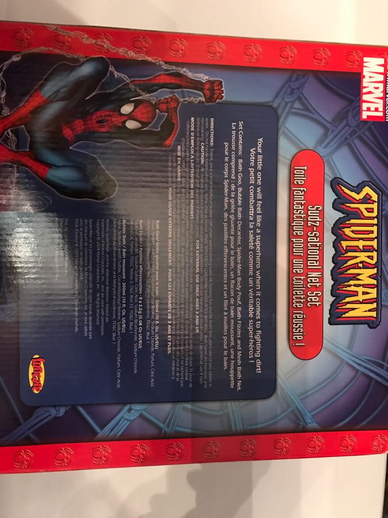 Spiderman Sudz-sational Net Set  action figure collectible [Barcode 067545014398] - Main Image 2