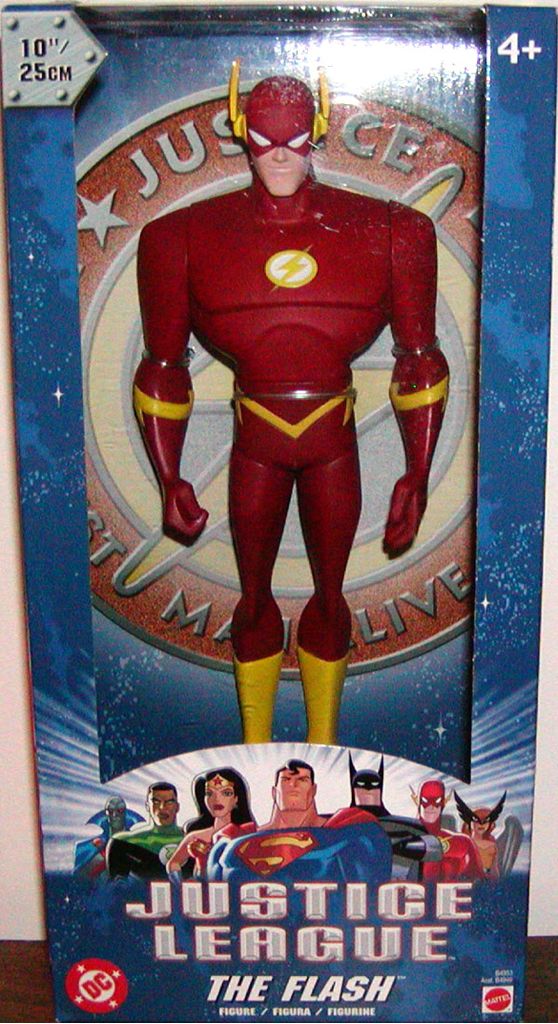 Justice League Unlimited: 10’’Justice Lord Flash - Mattel (DC Comics) action figure collectible [Barcode 027084454864] - Main Image 2