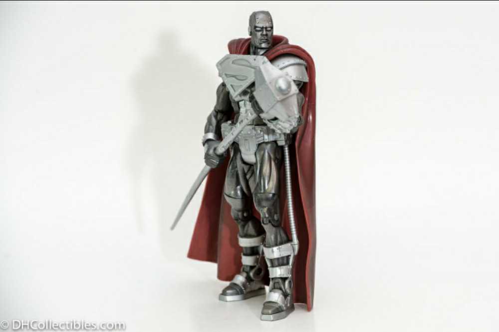 3. Steel™ - Mattel (DC Super Heroes™ S3 Select Sculpt™ Series) action figure collectible [Barcode 027084454970] - Main Image 2