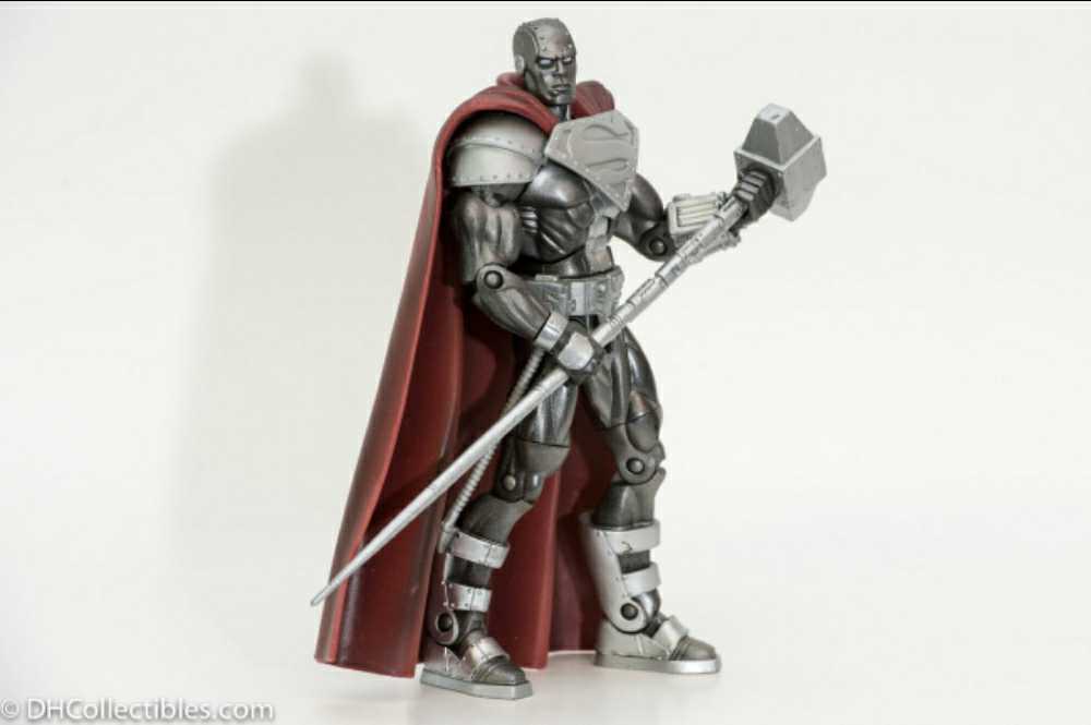 3. Steel™ - Mattel (DC Super Heroes™ S3 Select Sculpt™ Series) action figure collectible [Barcode 027084454970] - Main Image 3