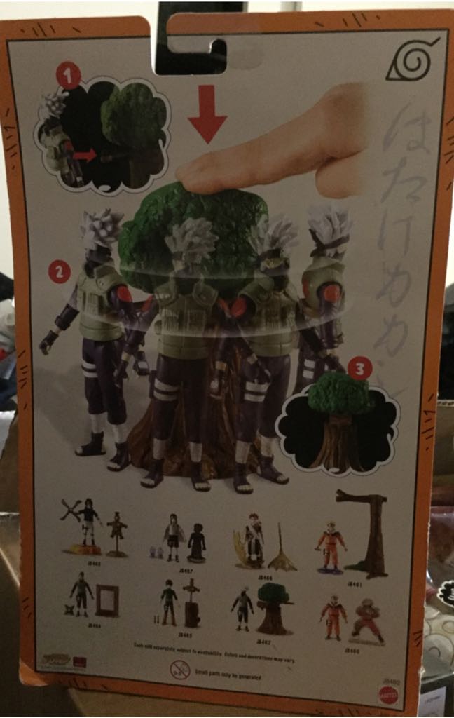 Kakashi Hatake - Mattel (Naruto) action figure collectible [Barcode 027084455427] - Main Image 2