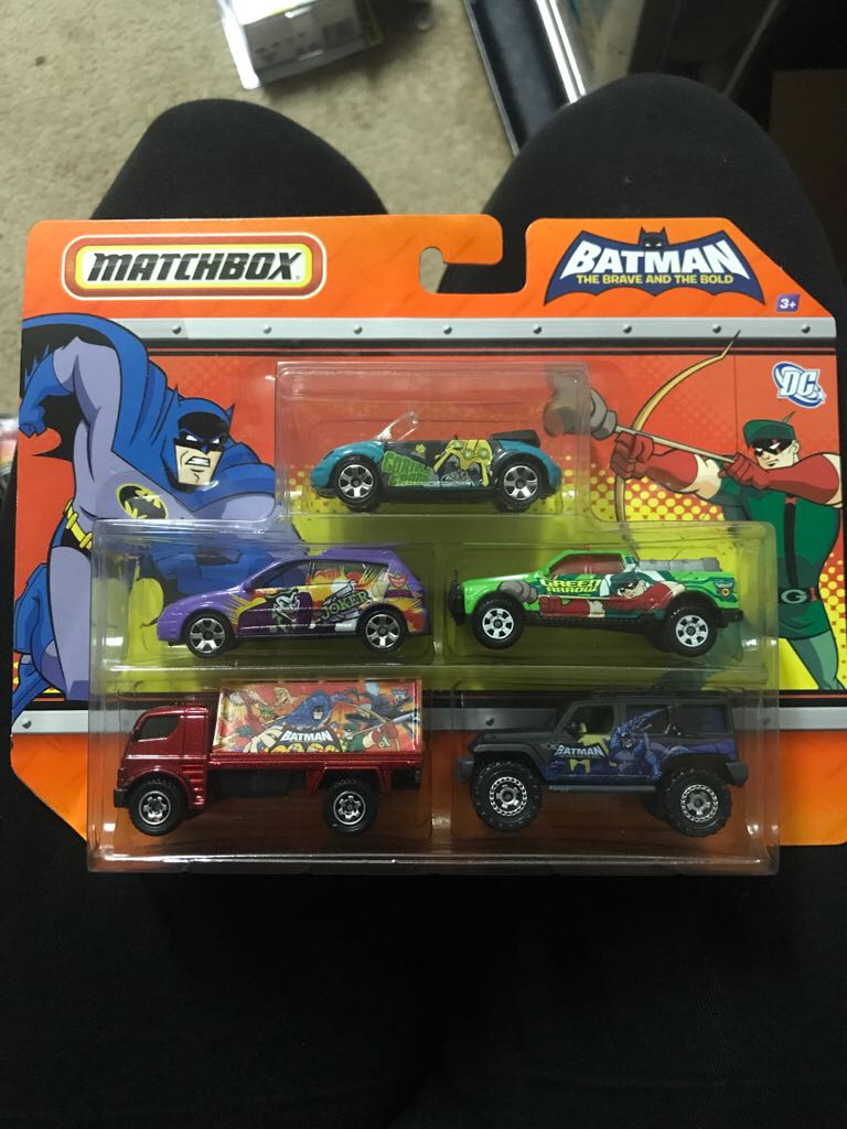 Batman The Brave And The Bold - Matchbox  - Mattel,INC action figure collectible [Barcode 027084457841] - Main Image 1