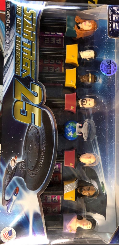Pez Star Trek The Next Generation Gift Set (073621008243) - - PEZ Candy Inc (Star Trek: The Next Generation) action figure collectible [Barcode 073621008243] - Main Image 2