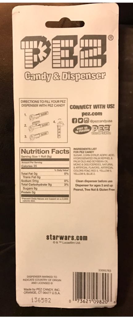 C3PO Pez Dispenser - PEZ Candy Company (PEZ) action figure collectible [Barcode 073621098206] - Main Image 2