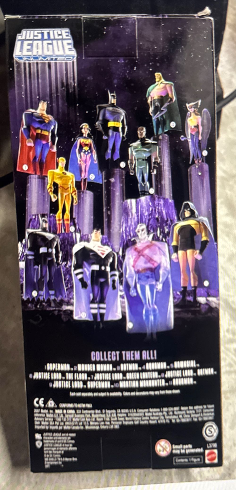 Justice League Unlimited 10” Justice Lord Superman - Mattel (Justice League Animated) action figure collectible [Barcode 027084490565] - Main Image 2