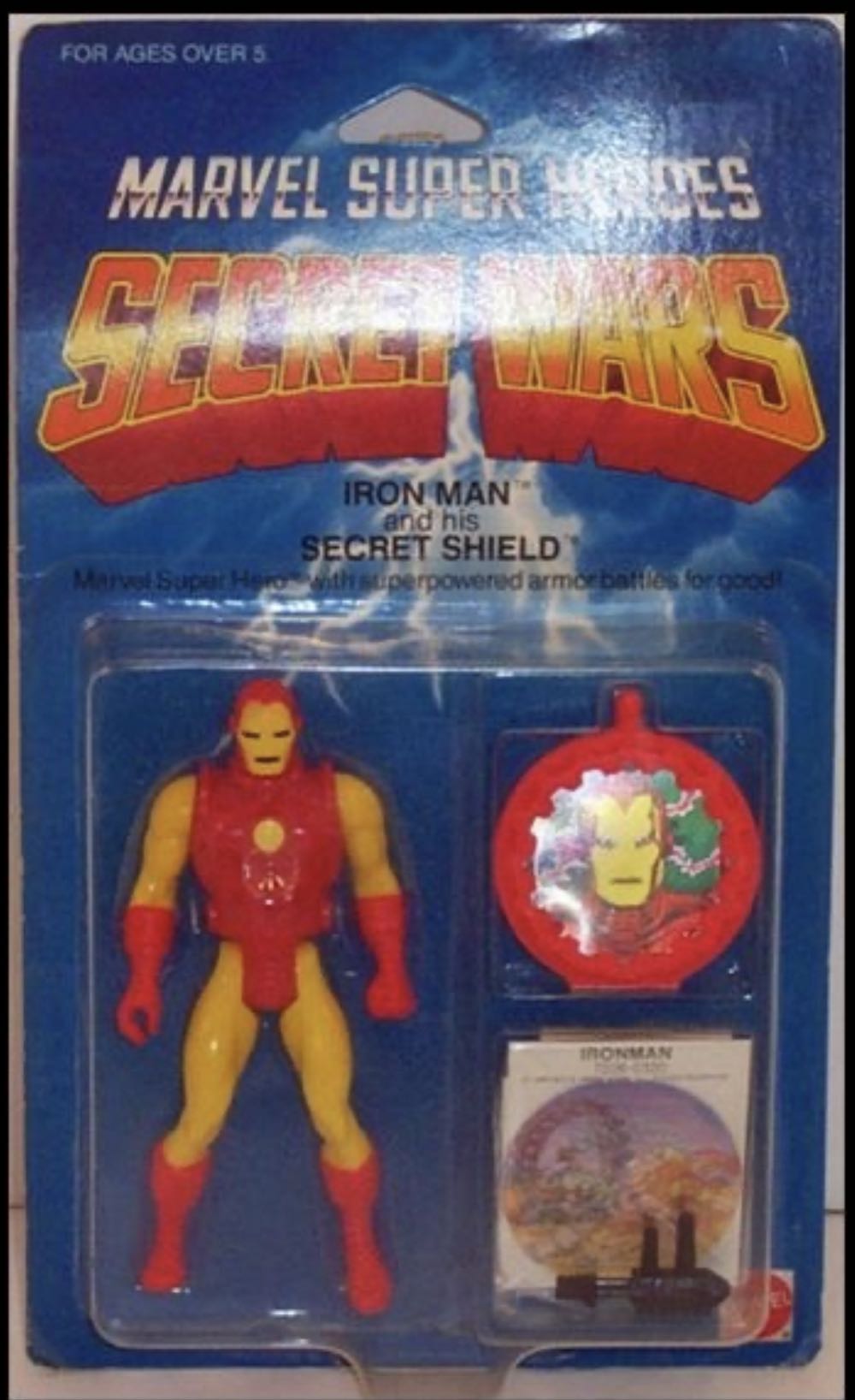 Secret Wars Iron Man - Mattel (Marvel Super Heroes Secret Wars) action figure collectible [Barcode 074299072062] - Main Image 2