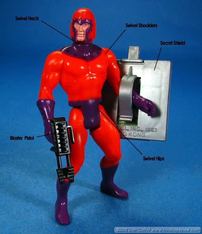 Marvel Secret Wars - Magneto - Mattel (Marvel Super Heroes Secret Wars) action figure collectible [Barcode 074299072116] - Main Image 2