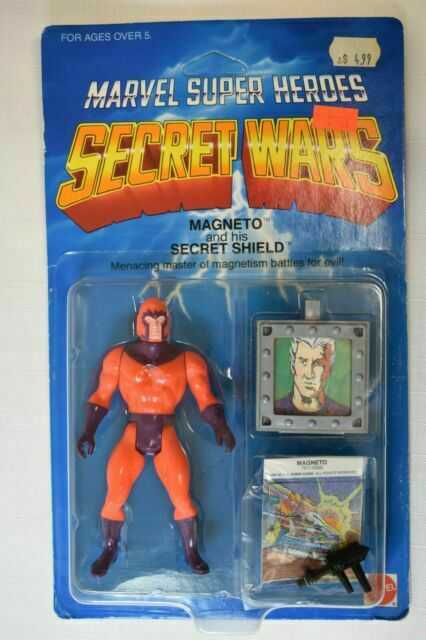 Marvel Secret Wars - Magneto - Mattel (Marvel Super Heroes Secret Wars) action figure collectible [Barcode 074299072116] - Main Image 3
