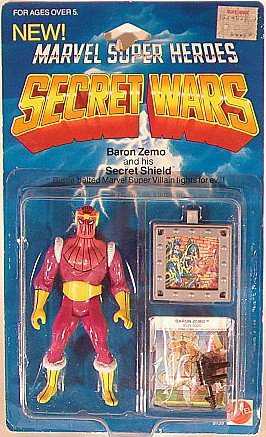 Baron Zemo - Mattel (Marvel Comics - Super Heroes) action figure collectible [Barcode 074299091391] - Main Image 3