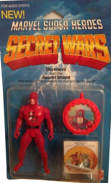 Marvel- Secret Wars Daredevil - Mattel (Marvel Super Heroes Secret Wars) action figure collectible [Barcode 074299091407] - Main Image 2
