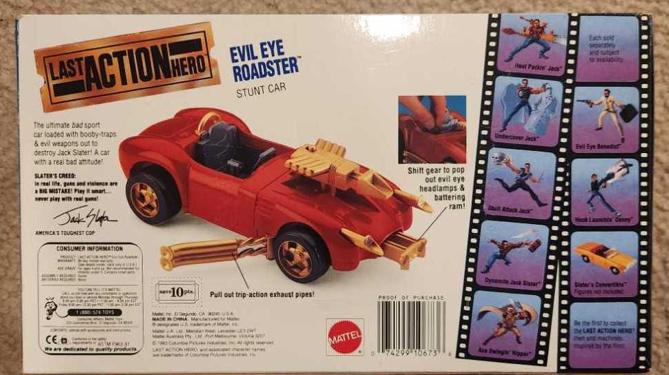 Evil Eye Roadster - Mattel (Last Action Hero) action figure collectible [Barcode 074299106736] - Main Image 2