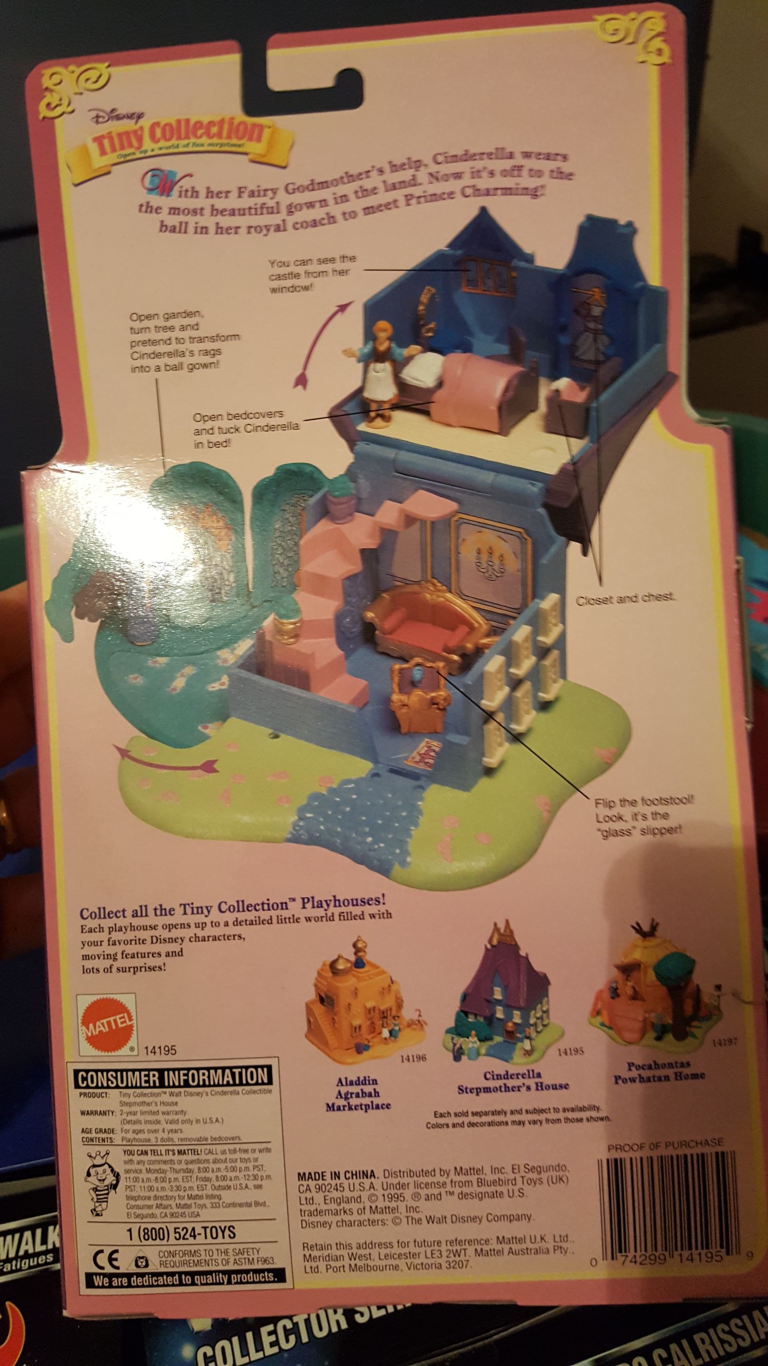 Disney’s tiny collection Cinderella stepmother house  action figure collectible [Barcode 074299141959] - Main Image 2