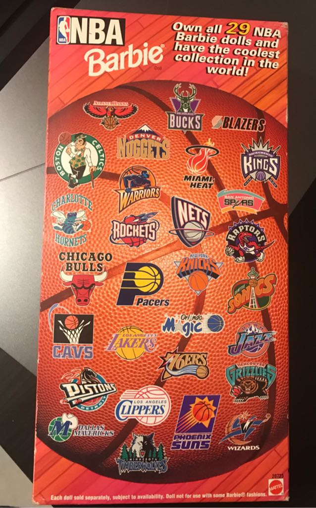 Nba Barbie Doll San Antonio Spurs - Mattel (NBA) action figure collectible [Barcode 074299207235] - Main Image 2