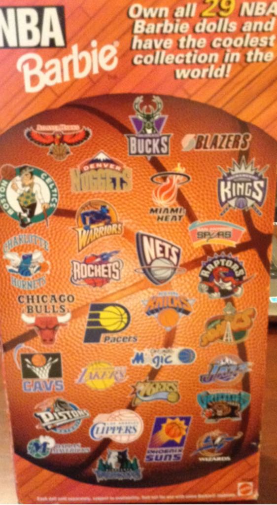 NBA Barbie 76ers - Mattel (Basketball) action figure collectible [Barcode 074299207242] - Main Image 2