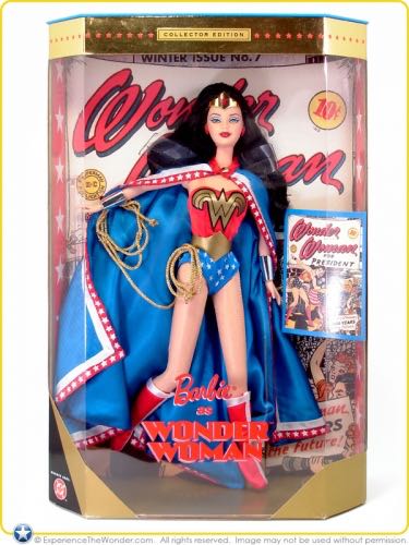 Wonder Woman (Barbie) - 1999 Collector Edition - Mattel (Barbie) action figure collectible [Barcode 074299246388] - Main Image 2