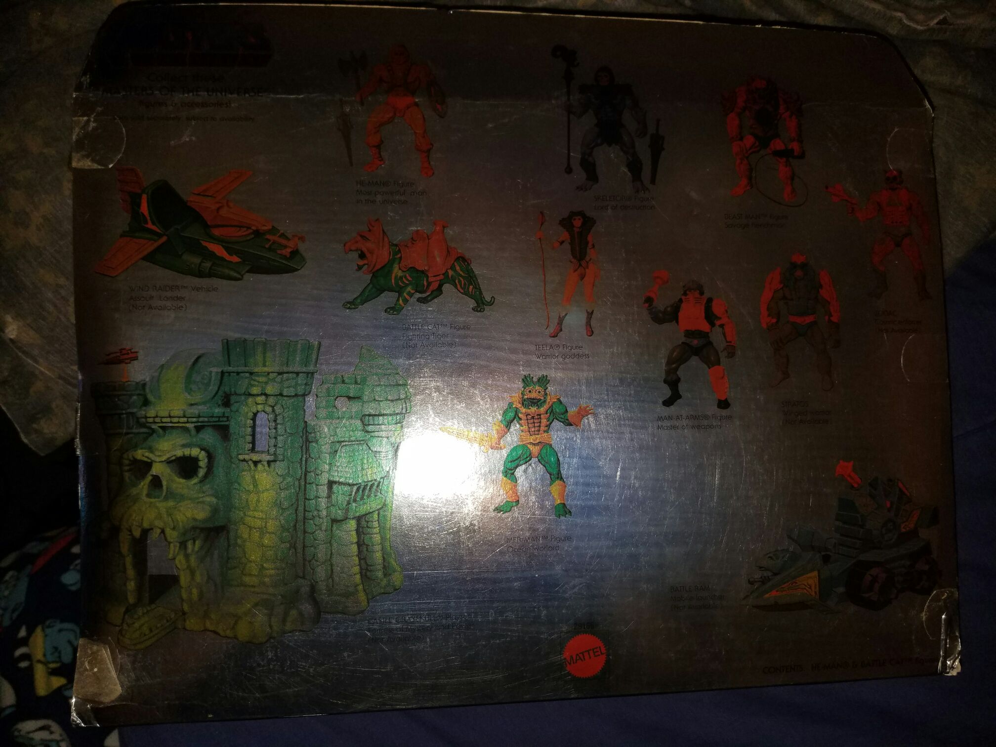 He-Man and Battle Cat - Mattel (Masters Of The Universe) action figure collectible [Barcode 074299291661] - Main Image 2