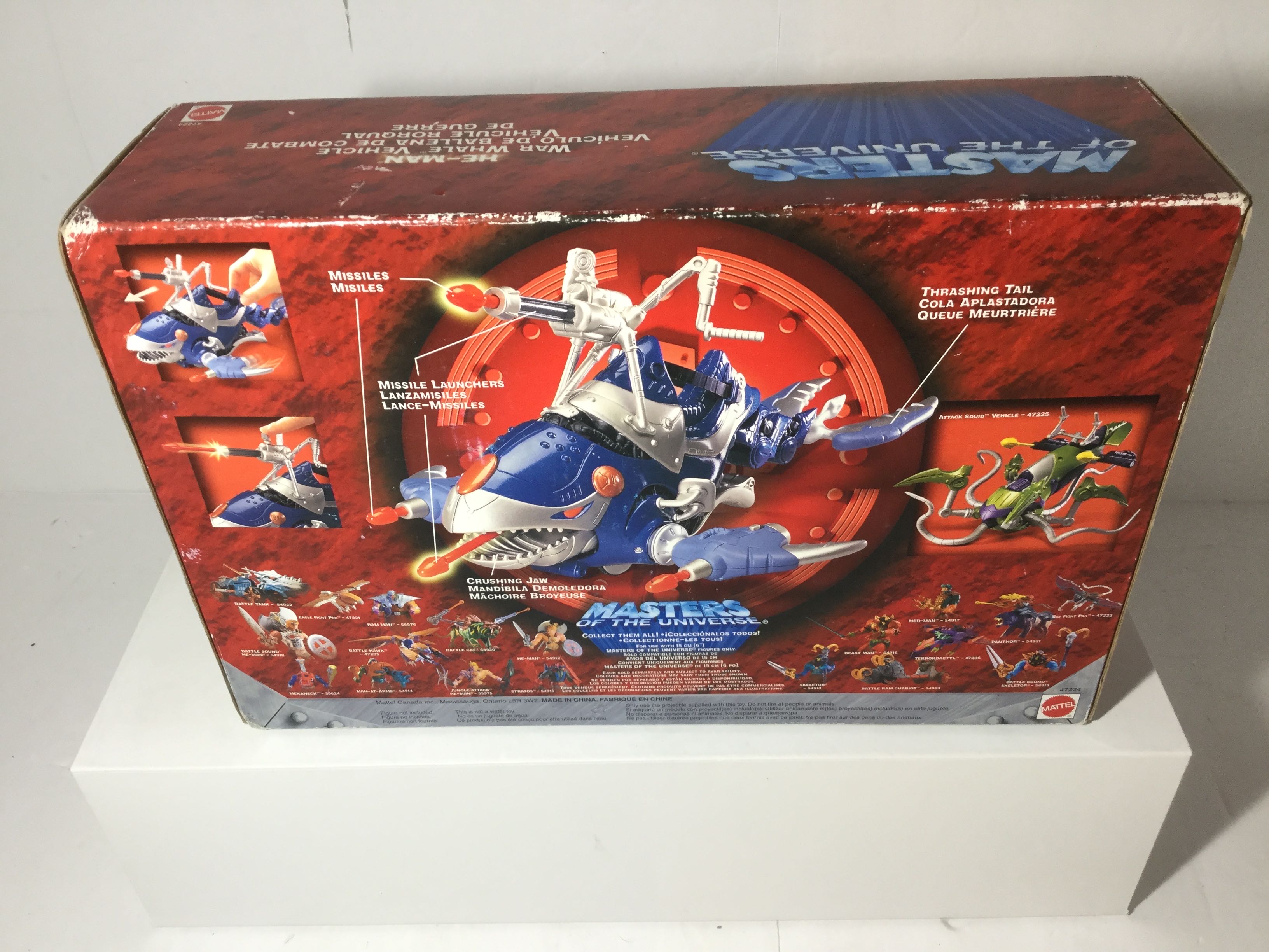 War Whale Vehicle - Mattel (Masters Of The Universe 200x) action figure collectible [Barcode 074299472244] - Main Image 2