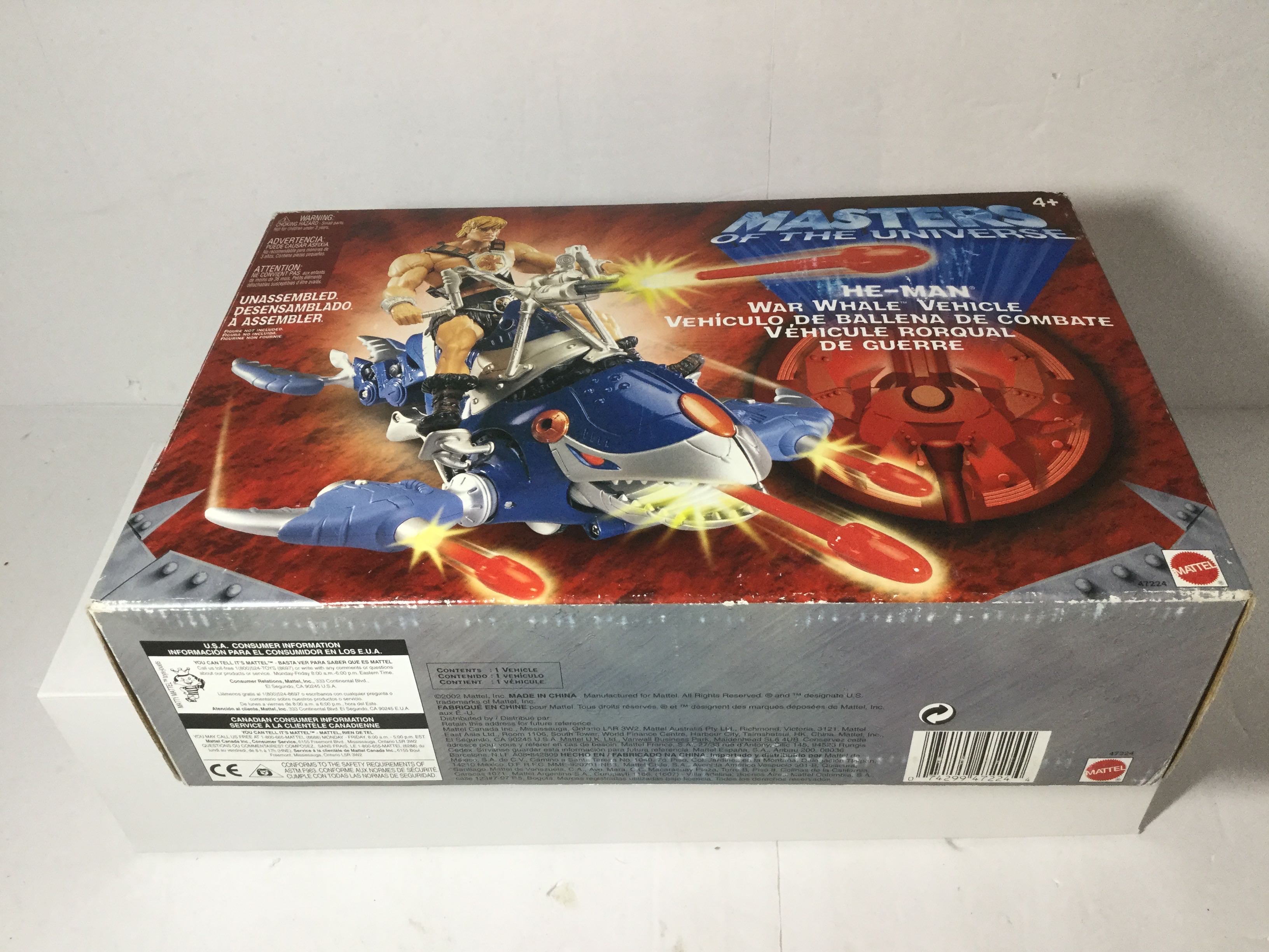 War Whale Vehicle - Mattel (Masters Of The Universe 200x) action figure collectible [Barcode 074299472244] - Main Image 4