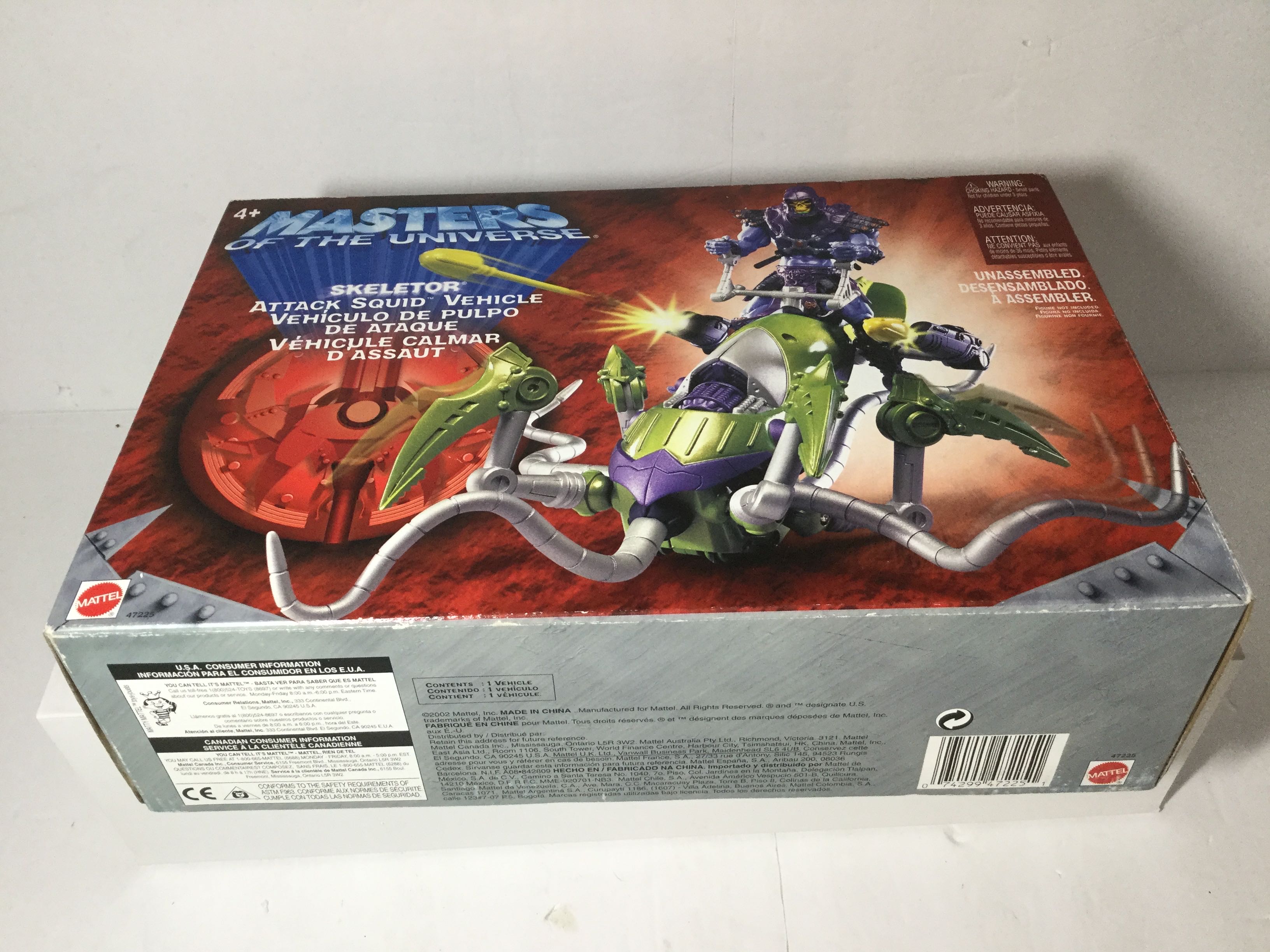 Attack Squid Vehicle - Mattel (Masters Of The Universe 200x) action figure collectible [Barcode 074299472251] - Main Image 3