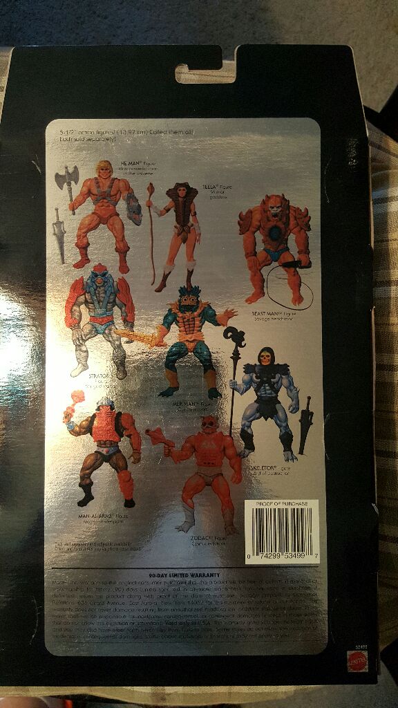 Stratos - Mattel (Masters Of The Universe) action figure collectible [Barcode 074299534997] - Main Image 2