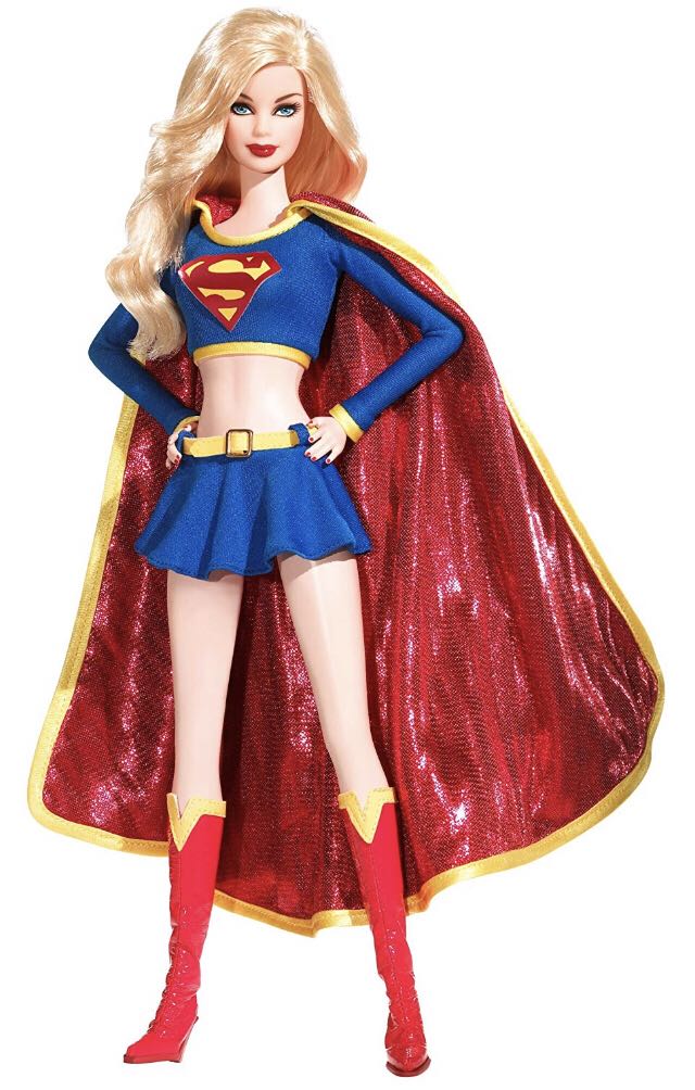Barbie Supergirl - Mattel (Supergirl) action figure collectible [Barcode 027084547528] - Main Image 2