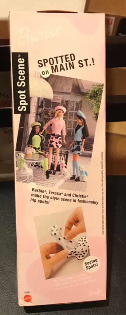 Barbie Doll Spot Scene - Mattel (Barbie) action figure collectible [Barcode 074299539640] - Main Image 2