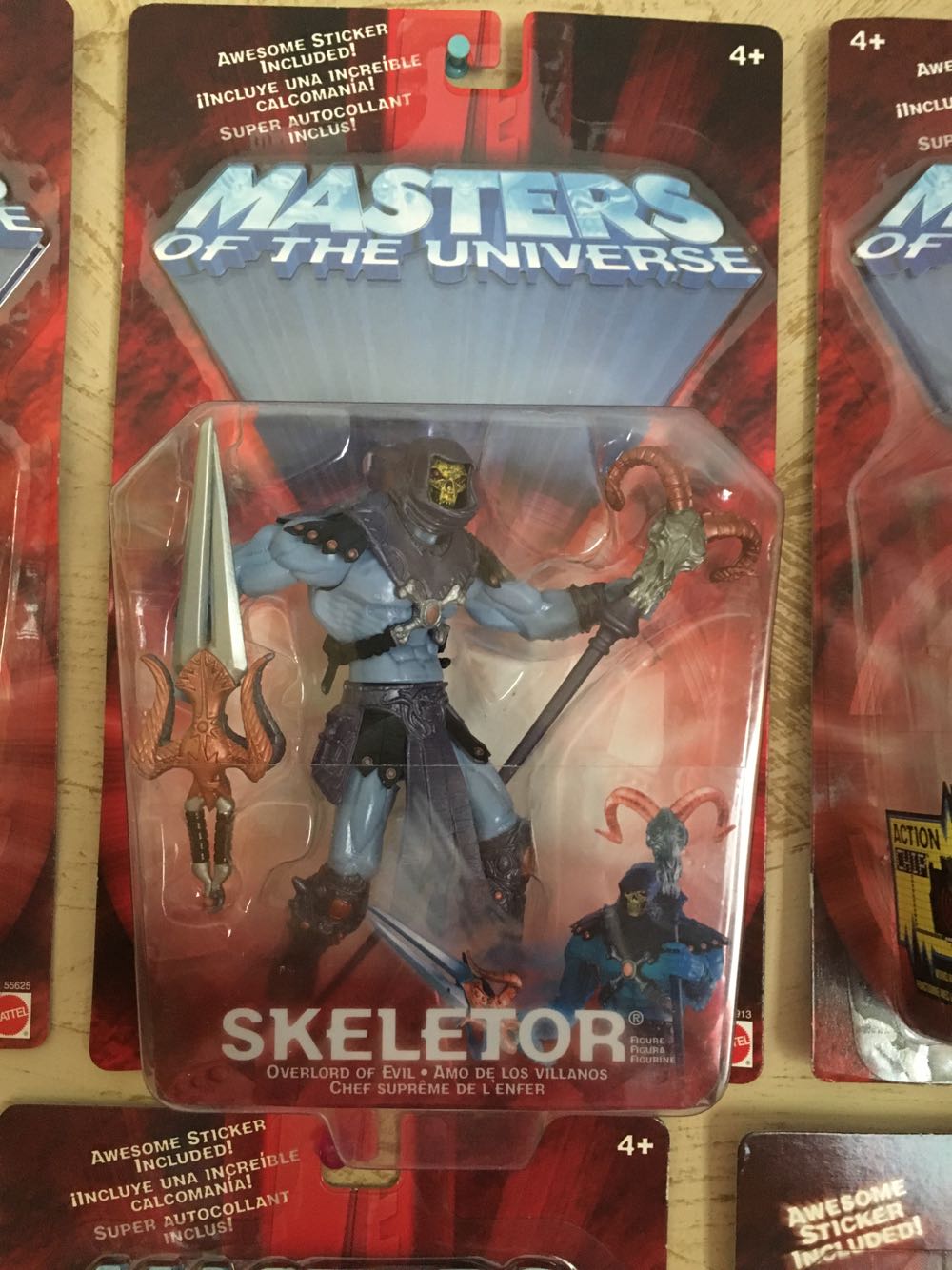 Skeletor With Video - Mattel (Masters Of The Universe 200x) action figure collectible [Barcode 074299549137] - Main Image 2