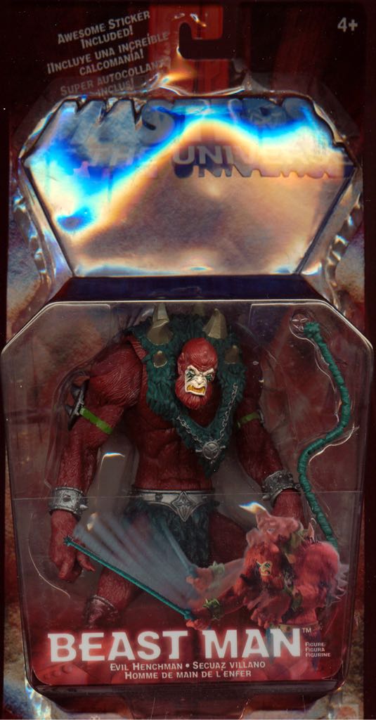 Beast Man - Mattel (Masters Of The Universe 200x) action figure collectible [Barcode 074299549168] - Main Image 2