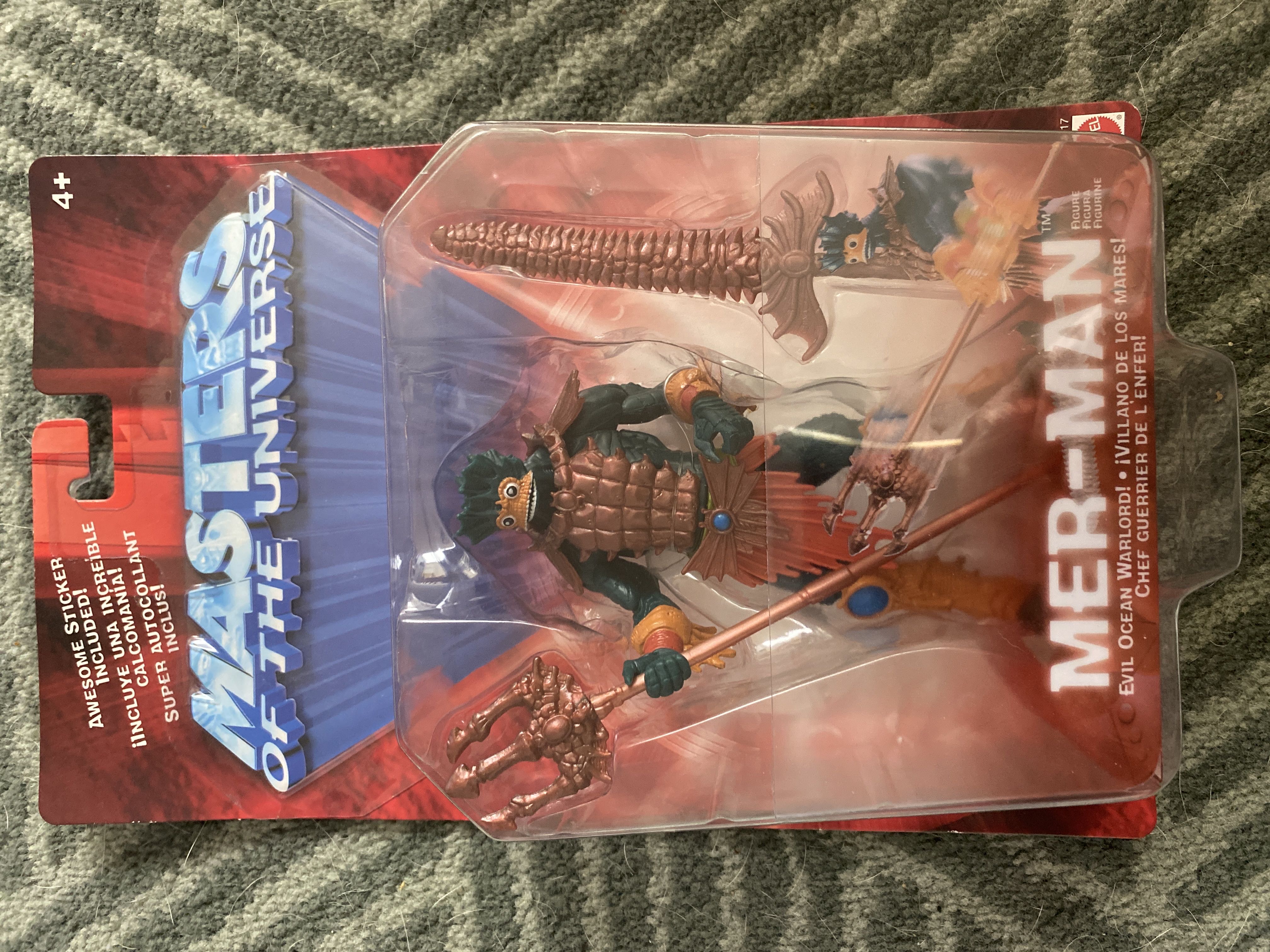 Mer-Man chase - Mattel (Masters of the Universe: 200X) action figure collectible [Barcode 074299549175] - Main Image 2