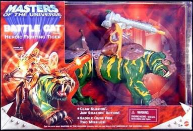 Battle Cat - Heroic Fighting Tiger - Mattel (Masters Of The Universe 200x) action figure collectible [Barcode 074299549205] - Main Image 2