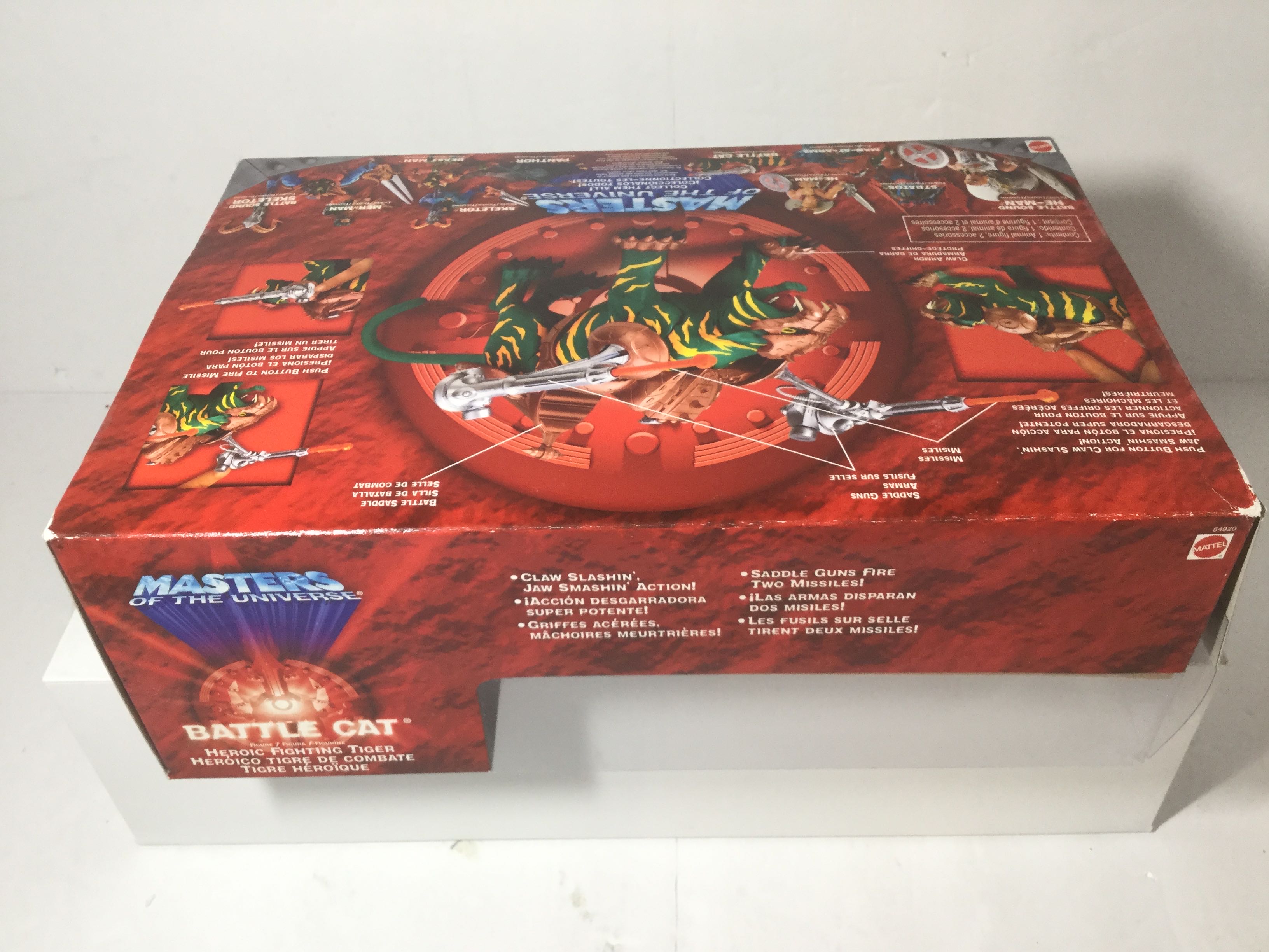 Battle Cat - Heroic Fighting Tiger - Mattel (Masters Of The Universe 200x) action figure collectible [Barcode 074299549205] - Main Image 3