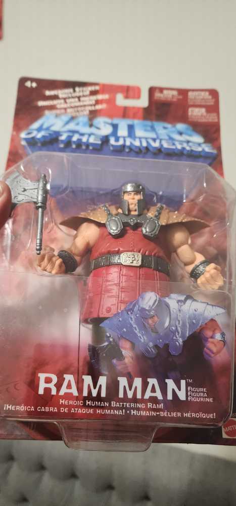 Ram Man - Mattel (Masters Of The Universe) action figure collectible [Barcode 074299555763] - Main Image 3