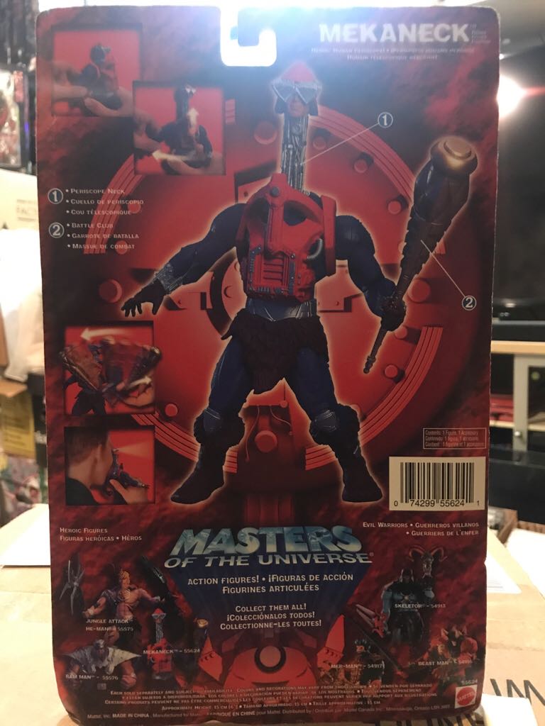 Mekanek - Mattel (Masters Of The Universe) action figure collectible [Barcode 074299556241] - Main Image 2