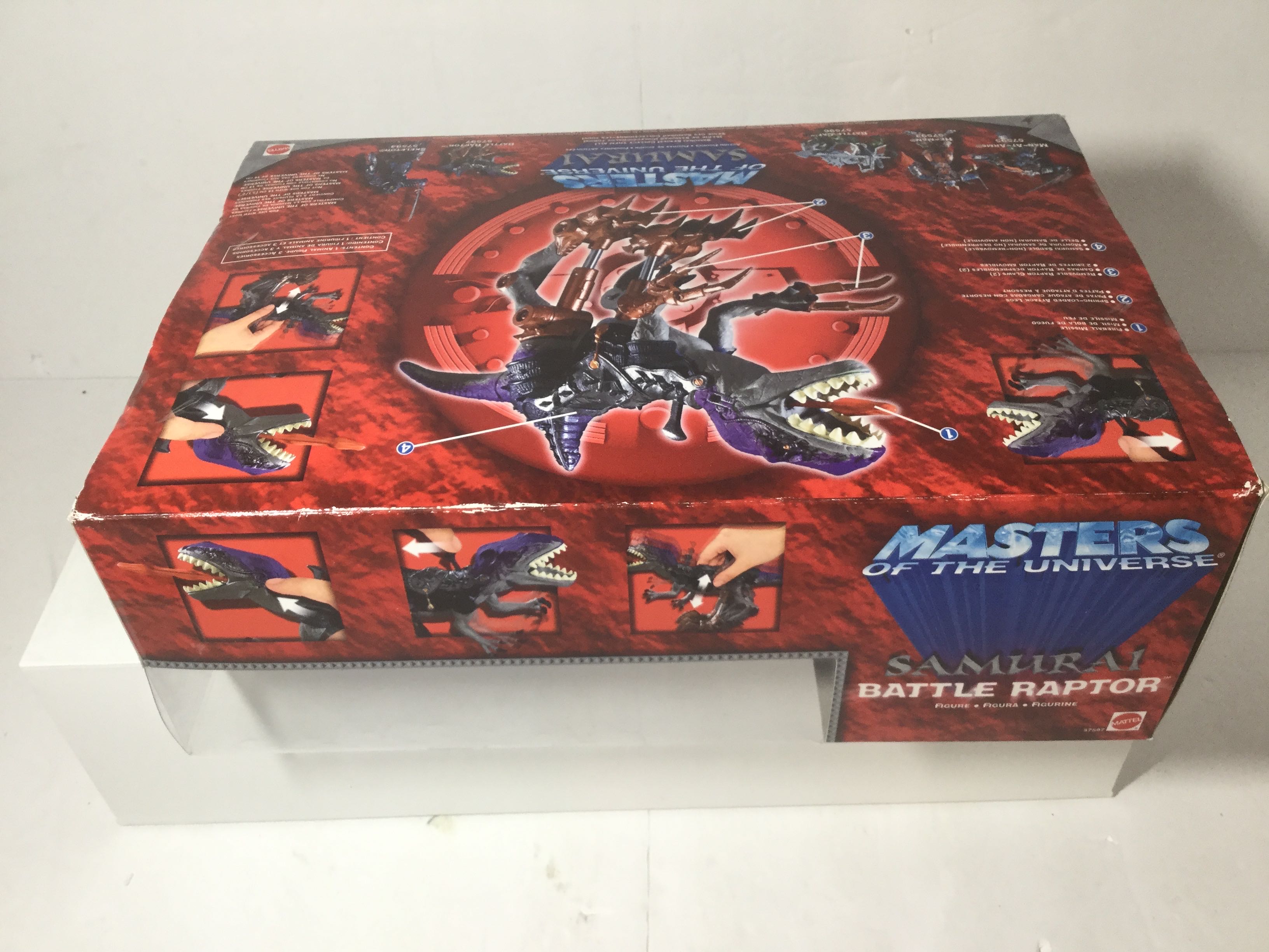 Samurai Battle Raptor - Masters Of The Universe Mattel (Masters Of The Universe 200x) action figure collectible [Barcode 074299575976] - Main Image 3