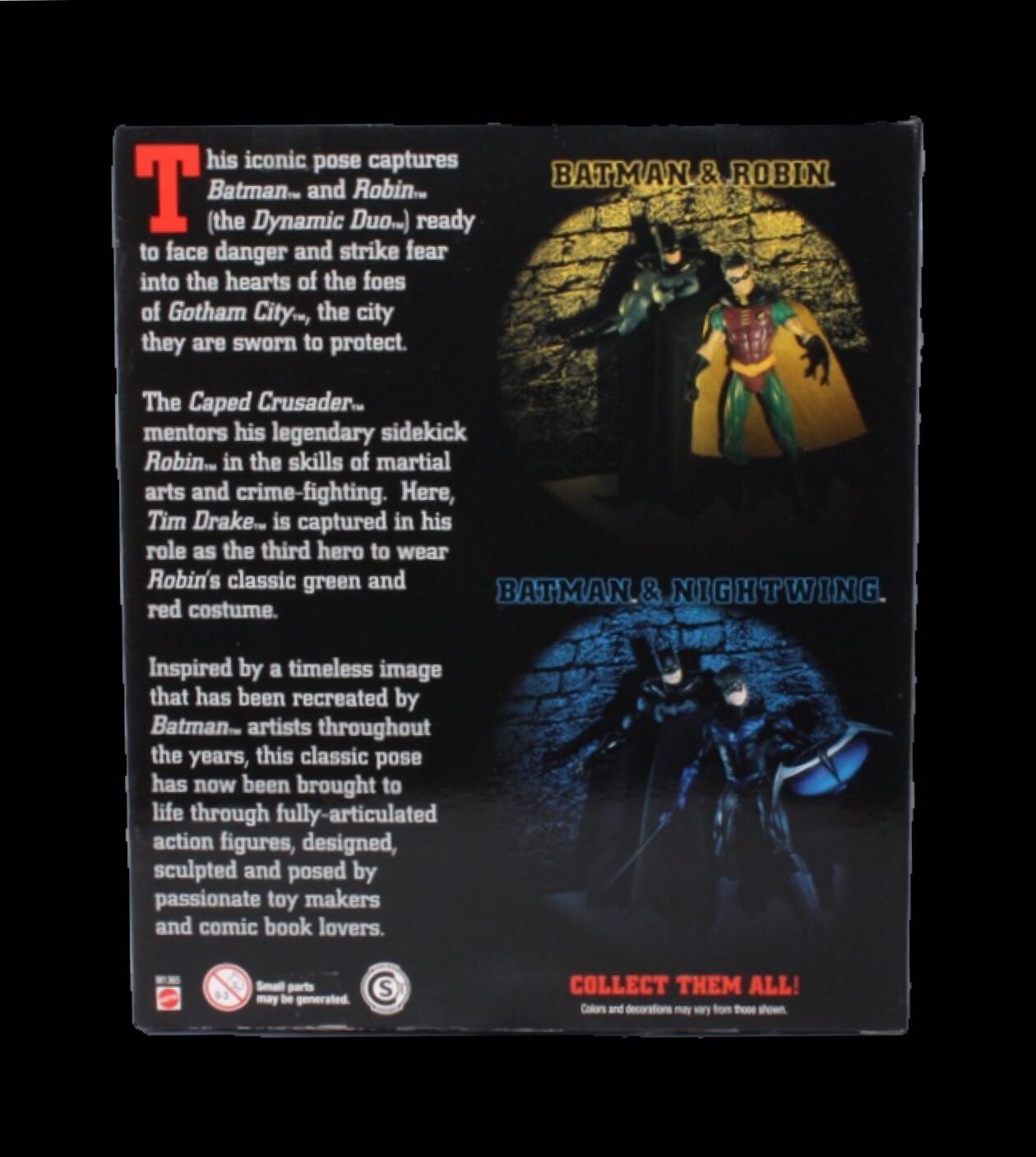 Batman & Robin (Blue) 2-Pack - Mattel (Batman) action figure collectible [Barcode 027084560985] - Main Image 2