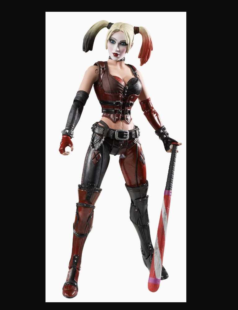 Harley Quinn - Mattel (Batman Arkham City) (Batman Arkham City) action figure collectible [Barcode 0746775150648] - Main Image 3