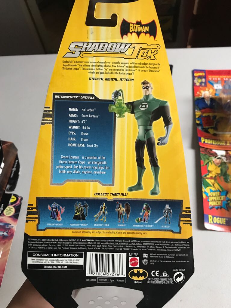 The Batman Shadow Tek: Green Lantern - Mattel (The Batman: Shadow Tek) action figure collectible [Barcode 027084572766] - Main Image 2