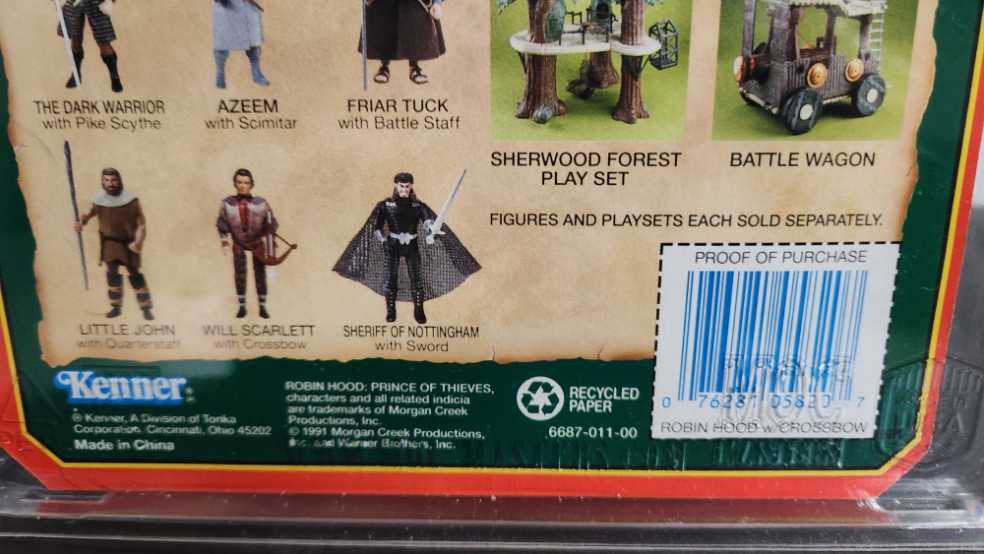 Robin Hood - Crossbow Robin Hood - Kenner (Robin Hood Prince Of Thieves) action figure collectible [Barcode 076281058207] - Main Image 3